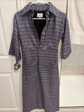 Tuckernuck Multicolor Knit Polo Dress